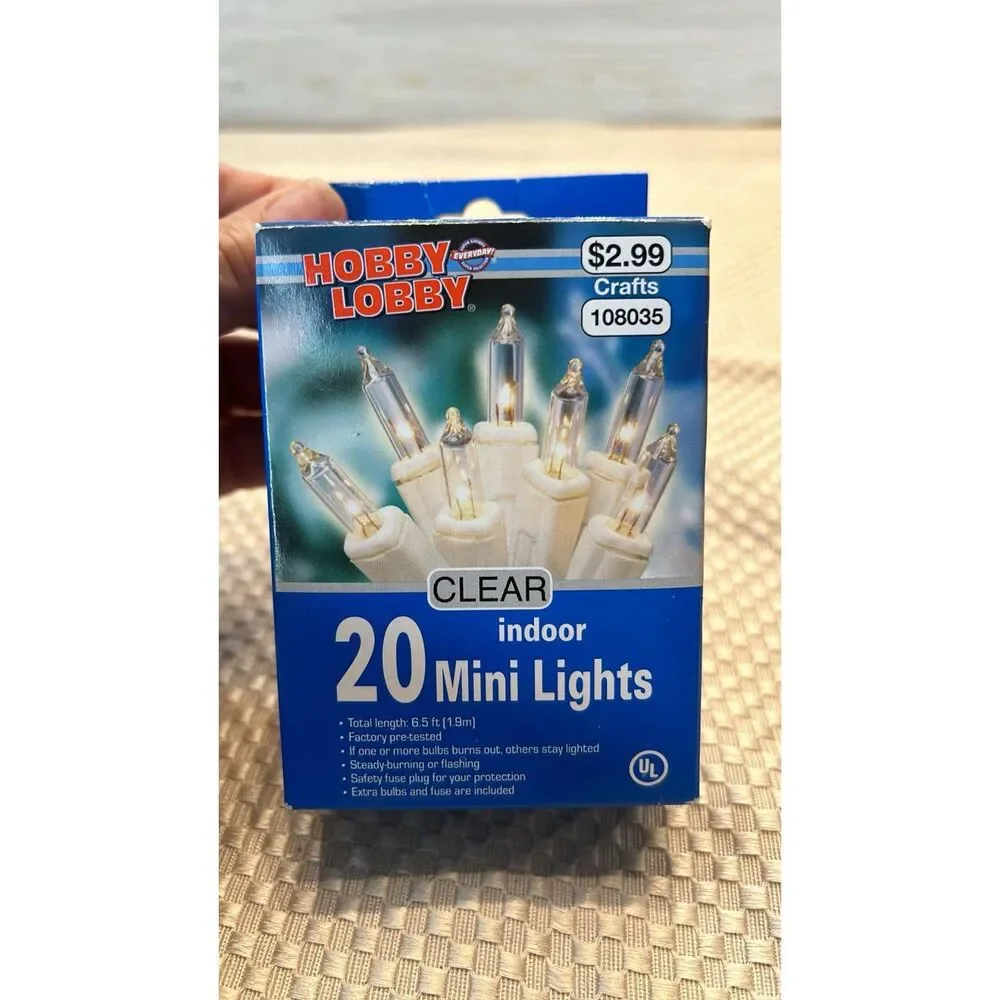 Lot of 3 All new Mini Christmas Lights